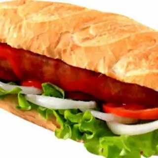 Hình ảnh Bánh mỳ pate và xúc xich