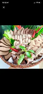 Hình ảnh Đĩa lòng heo hấp 2 người 