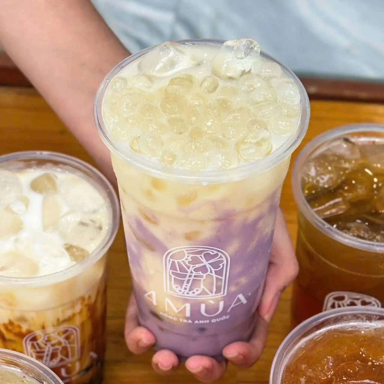 Hình ảnh Sữa tươi khoai môn
