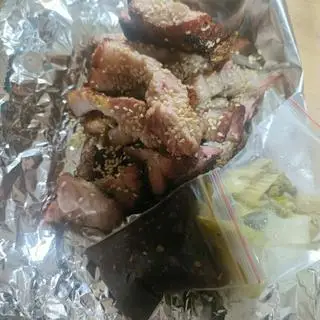 Hình ảnh ba chỉ nổ bì