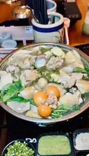 Hình ảnh lẩu gà lá é nhỏ