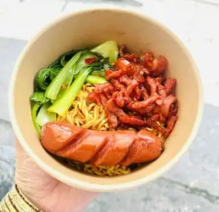 Hình ảnh mì indo xá xíu