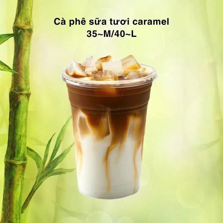 Hình ảnh Cà phê sữa tươi caramel
