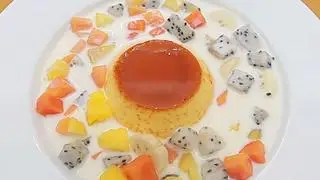 Hình ảnh Caramen hoa quả