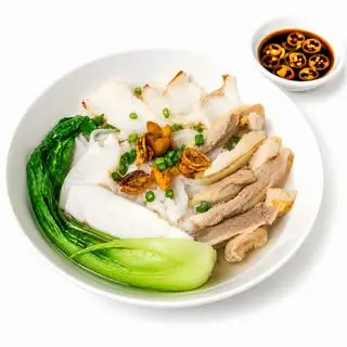 Hình ảnh Hủ tiếu gà cá trộn khô