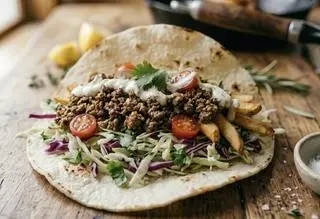 Hình ảnh TACOS PHÁP Size M BÒ BĂM