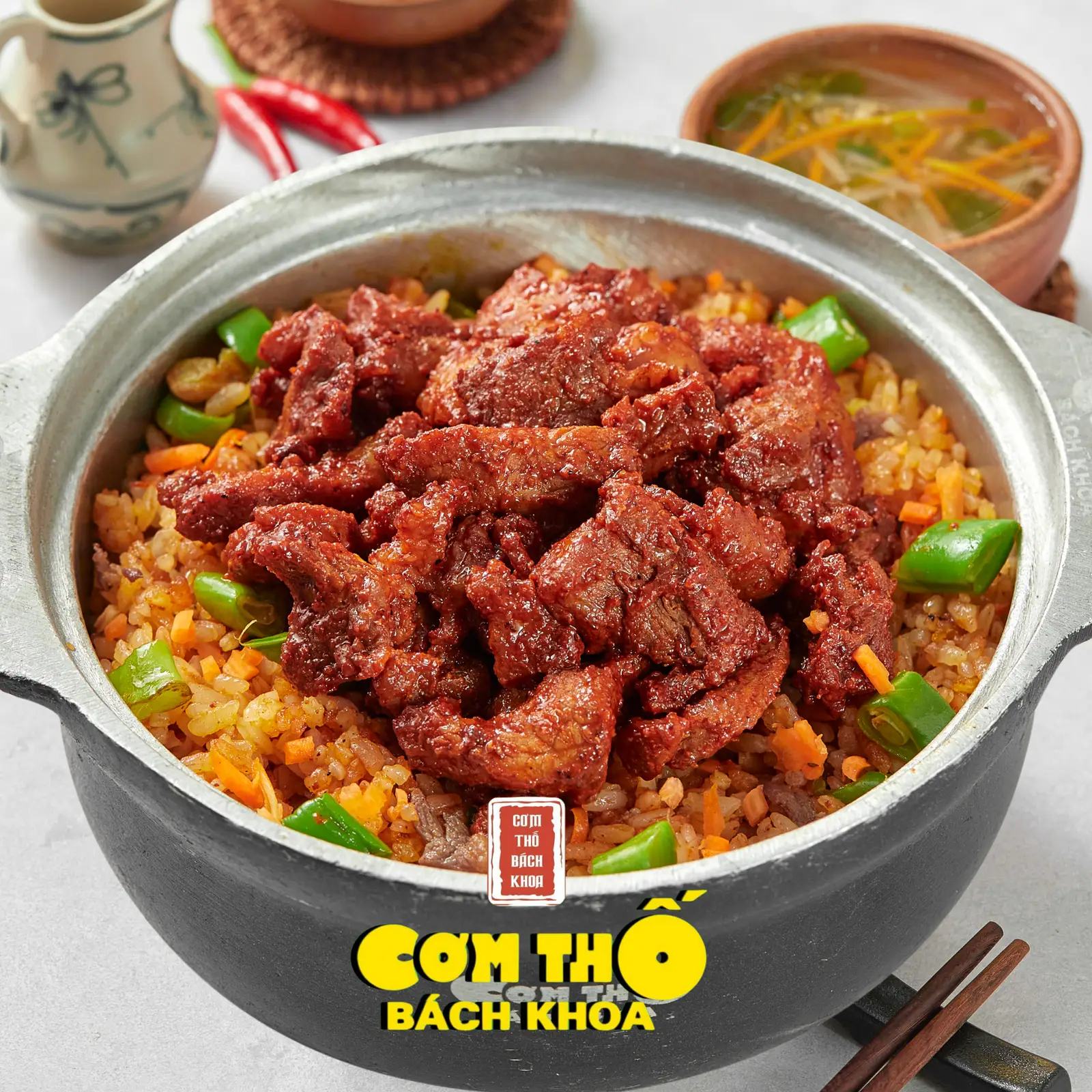 Hình ảnh Cơm thố XÁ XÍU