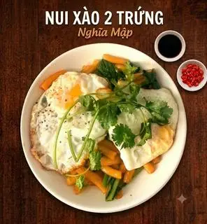 Hình ảnh Nui Xào 2 Trứng