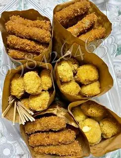 Hình ảnh Combo bánh gà - nem chua rán sẵn