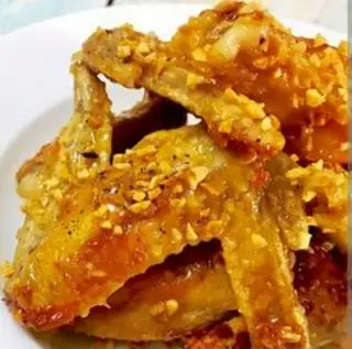 Hình ảnh cánh gà chiên sốt phô mai 