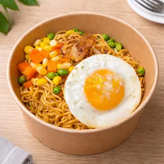 Hình ảnh mỳ trộn trứng 