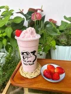 Hình ảnh Sinh Tố Dâu Ly 700ml