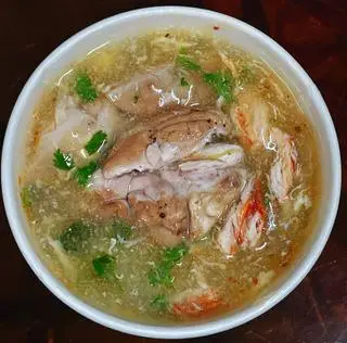 Hình ảnh Súp cua óc heo gà xé