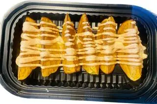 Hình ảnh Khoai tây chiên sốt mayonaise trứng cá thái minh