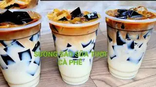 Hình ảnh SỮA TƯƠI SƯƠNG SÁO CÀ PHÊ