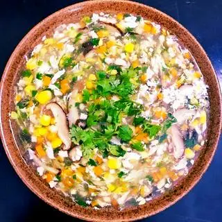 Hình ảnh Súp gà Thêm tôm su ri mi
