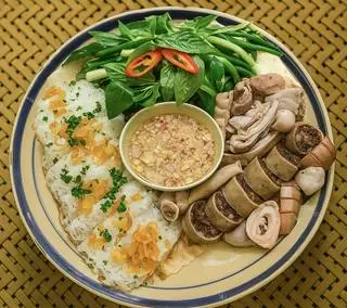 Hình ảnh Bánh hỏi lòng heo