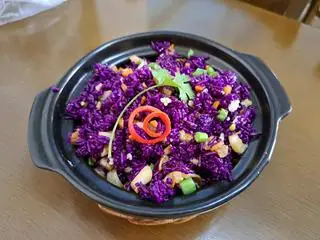 Hình ảnh cơm chiên lá cẩm