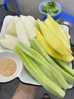 Hình ảnh dưa chuột chẻ