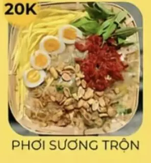 Hình ảnh phơi sương trộn 