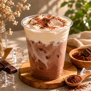 Hình ảnh Cacao latte kem muối