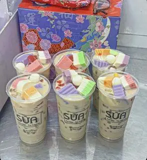 Hình ảnh Trà sữa FULLTOPPING size L 700ml