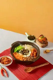 Hình ảnh Cơm trộn bò băm 