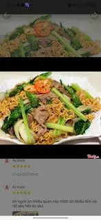 Hình ảnh Mỳ xào rau cải