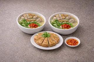 Hình ảnh Combo 2 phần đầy đủ (suất 2 người ăn) tặng  chả cá thêm theo kèm - Best Seller