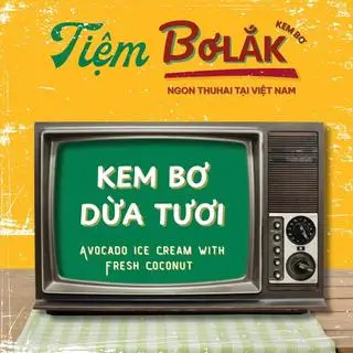 Hình ảnh Kem bơ dừa tươi