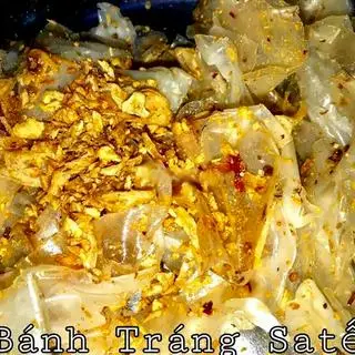 Hình ảnh Bánh tráng sa tế muối nhuyễn