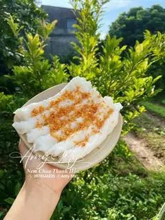 Hình ảnh Bánh cuốn chay - chả nướng