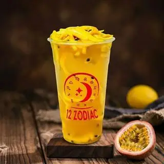 Hình ảnh Trà Mít Chanh Dây ( Không syrup )