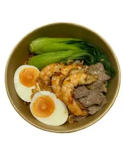 Hình ảnh Mì trộn thập cẩm tôm thịt