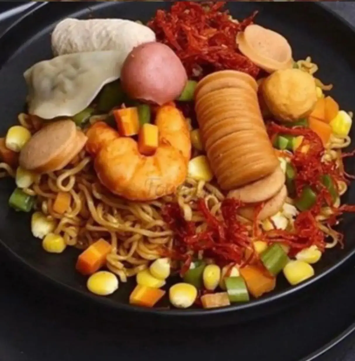 Hình ảnh Mì Trộn Full Topping