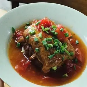 Hình ảnh Cơm đậu hũ nhồi thịt