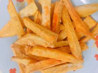 Hình ảnh khoai lang lắc phô mai