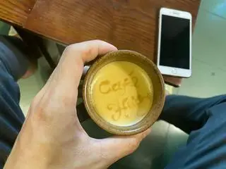 Hình ảnh Cafe Trứng Gà Ta (Nóng)