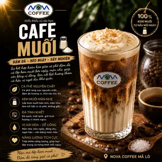 Hình ảnh Cà phê muối NOVA