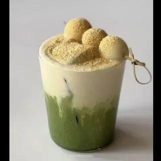 Hình ảnh Kinako matcha latte