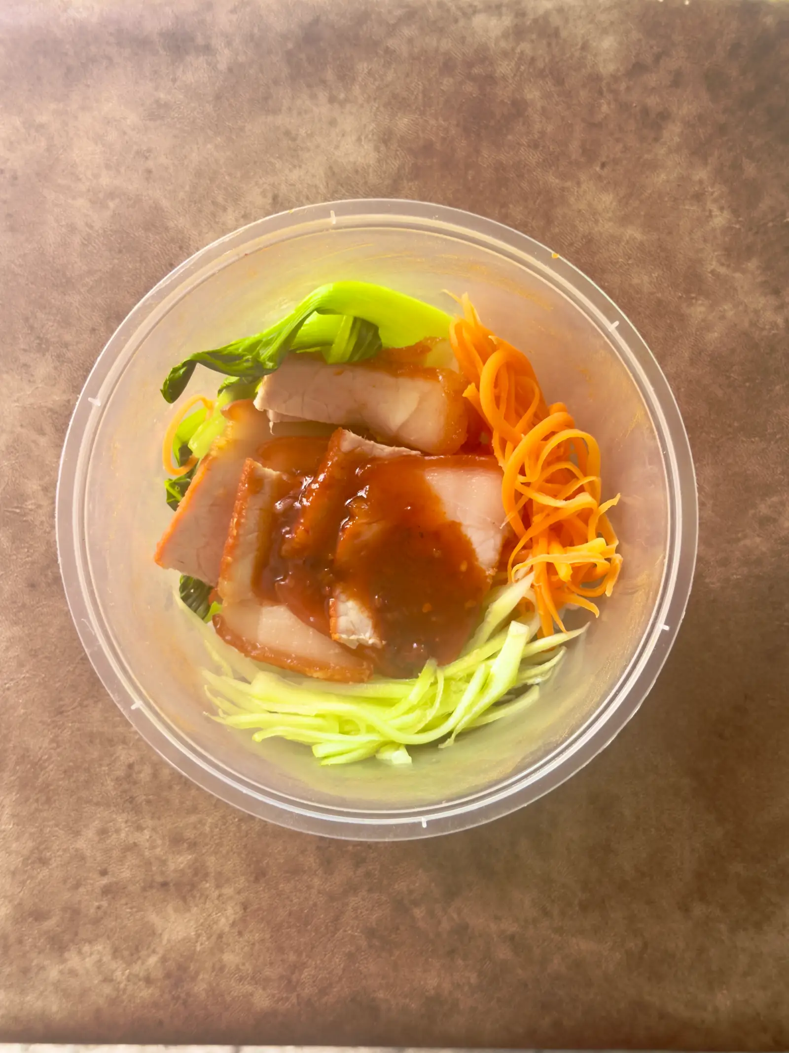 Hình ảnh Cơm trộn xá xíu