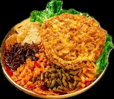 Hình ảnh Bún ốc trứng chiên