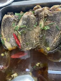 Hình ảnh cơm cá rô kho