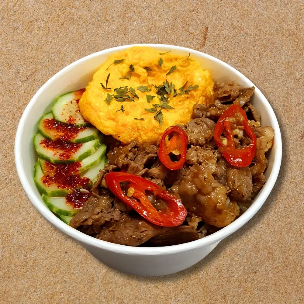 Hình ảnh Cơm Bò Sả Ớt (Cay Nhẹ)