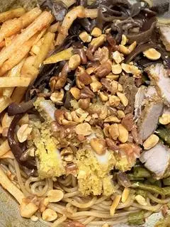 Hình ảnh Bún ốc truyền thống khô