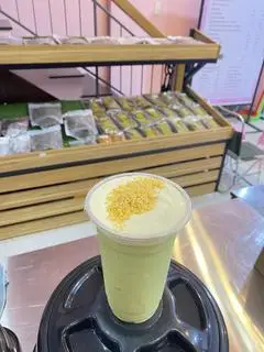 Hình ảnh sinh tố bơ kem cheese dừa nướng