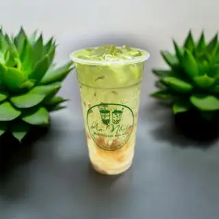 Hình ảnh Matcha latte vải