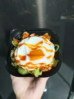 Hình ảnh mì trộn trứng 