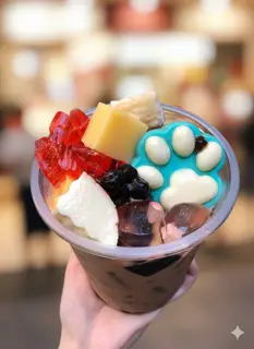 Hình ảnh Trà Sữa Truyền Thống Full Topping 