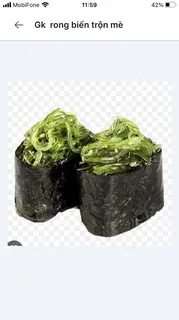 Hình ảnh Gunkan Rong biển trộn mè